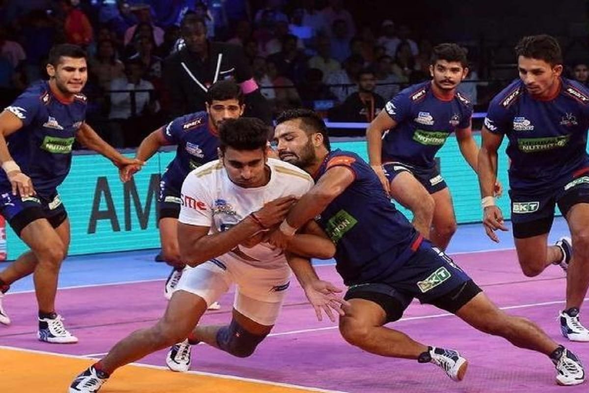 dabang delhi beat haryana steelers by 39-33 in pro kabaddi league 2018