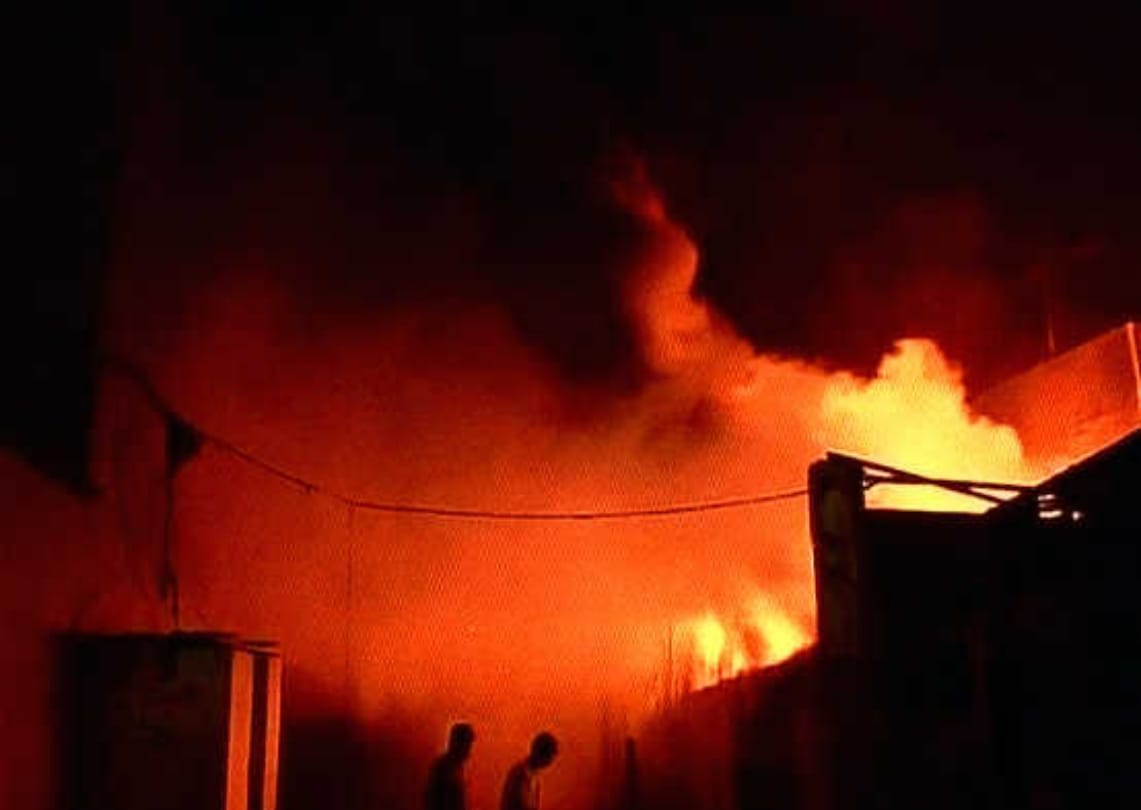 Three children of a single family die in house fire