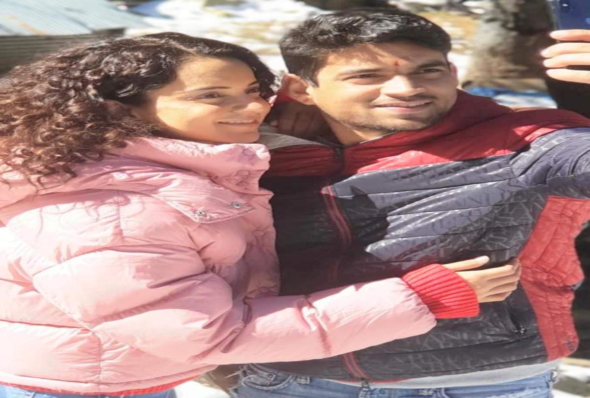 bollywood queen kangana ranaut celebrated diwali in manali