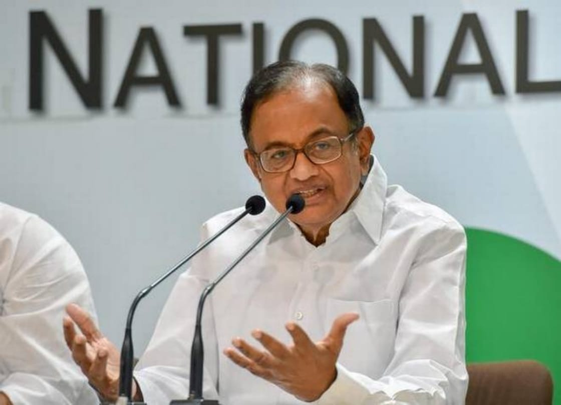 P chidambaram says, Economy struggling in ICU