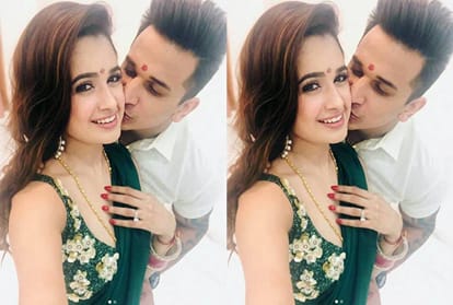 Prince Narula and Yuvika Chaudhari celebrated their first Diwali