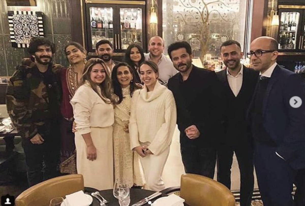 delhi ncr sonam kapoor and anand ahuja celebrates diwali in london see pics