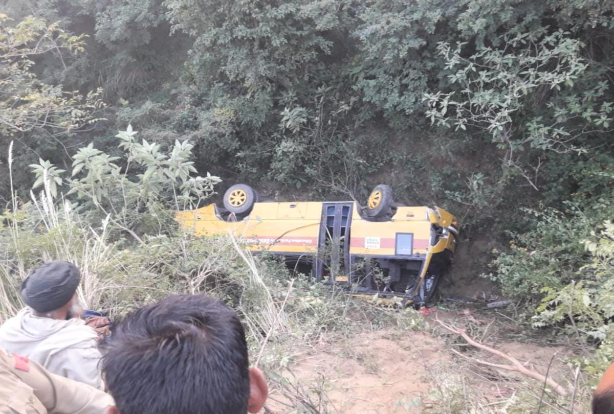 punjab private bus accident in una himachal