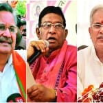 Raman Singh- Ajit Jogi- Bhupesh Baghel