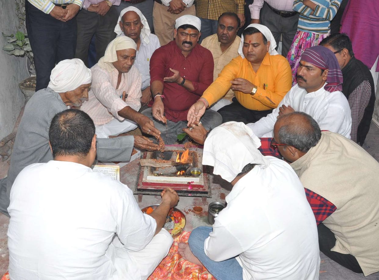 Worship of god chitragupta