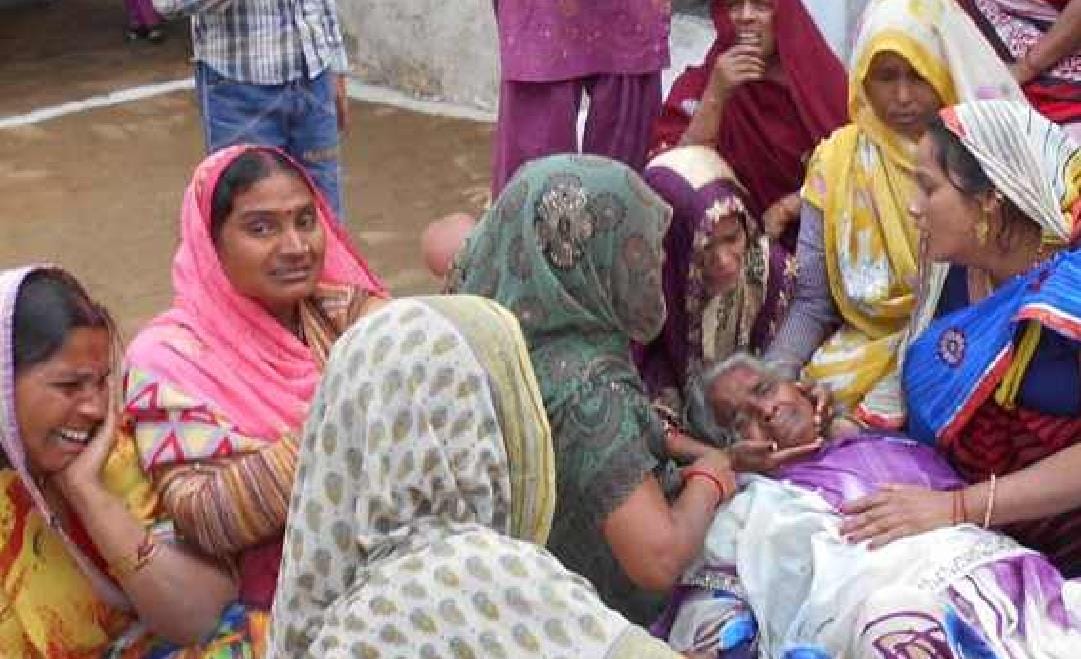 बाइकों की भिड़ंत में किसान की  मौत, पांच घायल