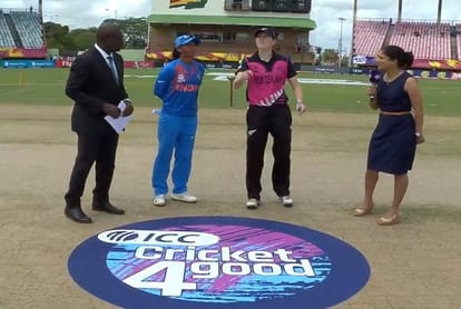india vs new zealand 1st match live updates in icc womens world t20 at Providence