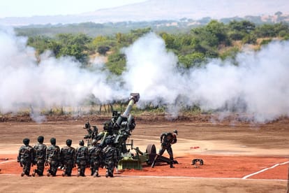 k-9 vjra m77 hovitzer Indias position on Pakistan and China border will be stronger