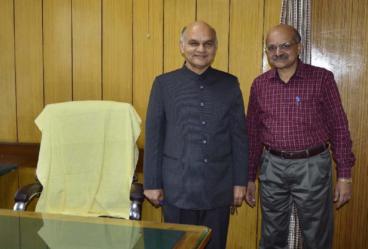 Fourth Advisor of Governor Satyapal Malik Krishna Sharma takes charge in jammu
