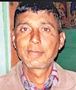 in accident biker killed.