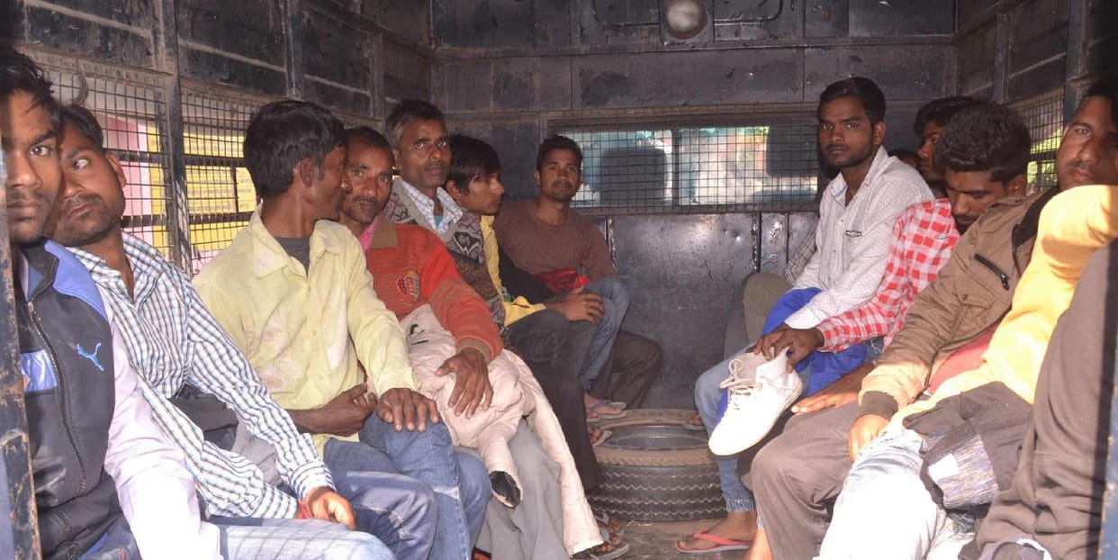 बलवा, जानलेवा हमले की क्रास रिपोर्ट, प्रधान समेत 18 गिरफ्तार