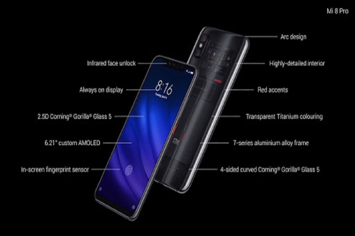 Xiaomi launched Mi 8 Pro in uk, know price and specifications
