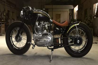 Modified royal enfield