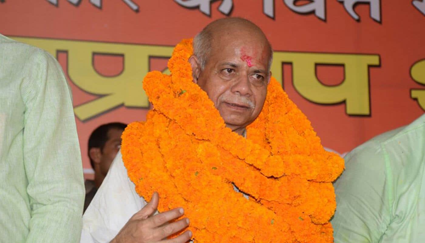 BJP Rajya Sabha candidate Dr Radha Mohan Das Aggarwal and sangeeta yadav story