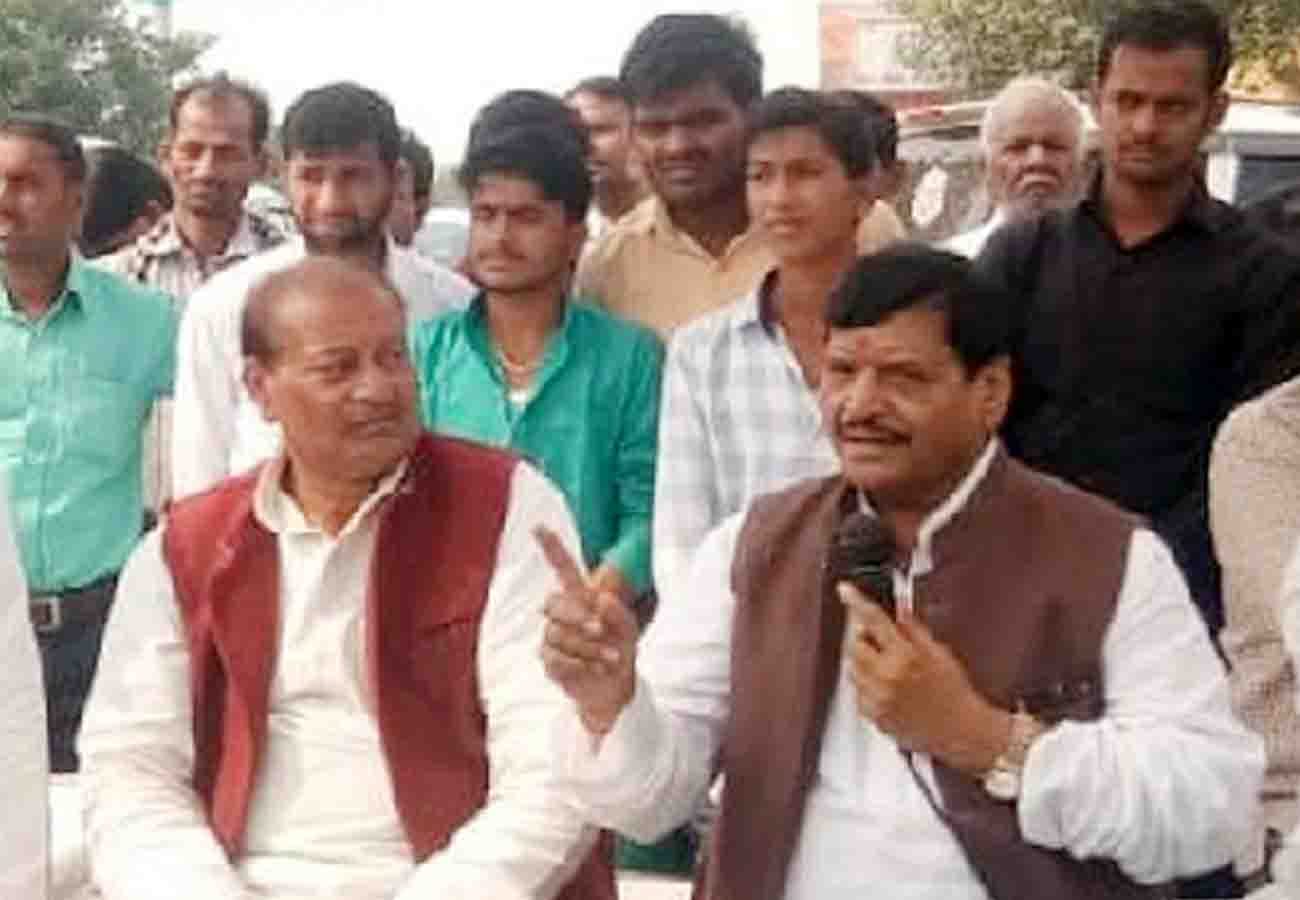 Many Samajwadi Party leaders and workers came in ShivPal yadav's support