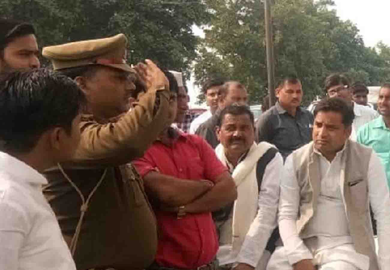 Many Samajwadi Party leaders and workers came in ShivPal yadav's support