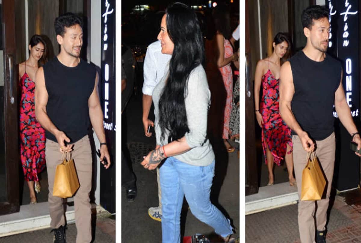 Tiger Shroff And Disha Patani On A Dinner Date With Ayesha Shroff