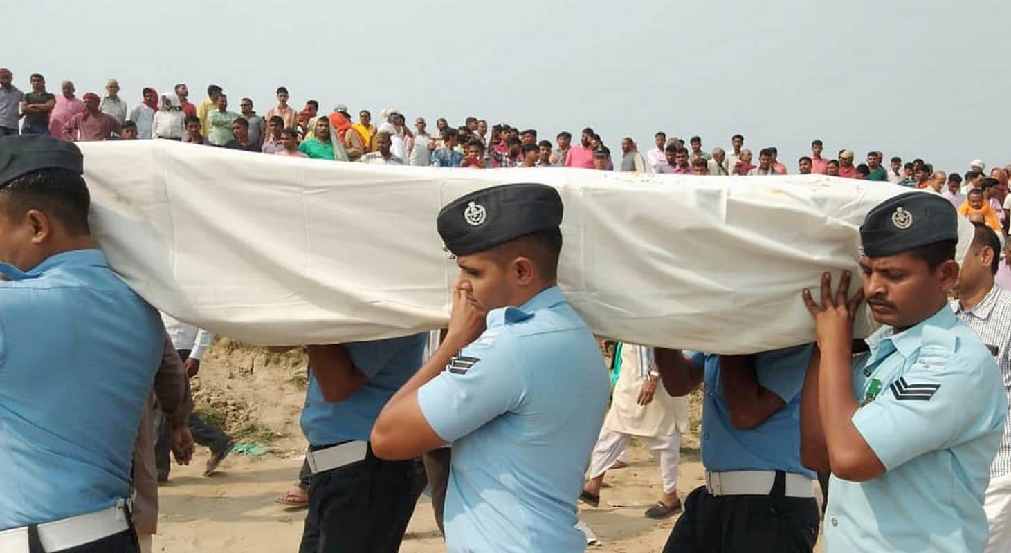 Air force personnel killed in road accident in ballia