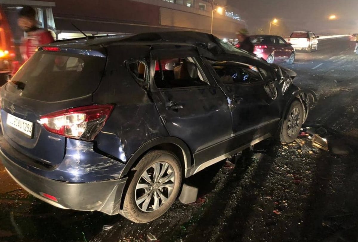 punjabi bagh road accident court sent accused young woman to judicial custody for one day