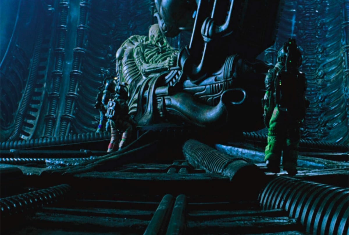hollywood film on Space Ship and cadets