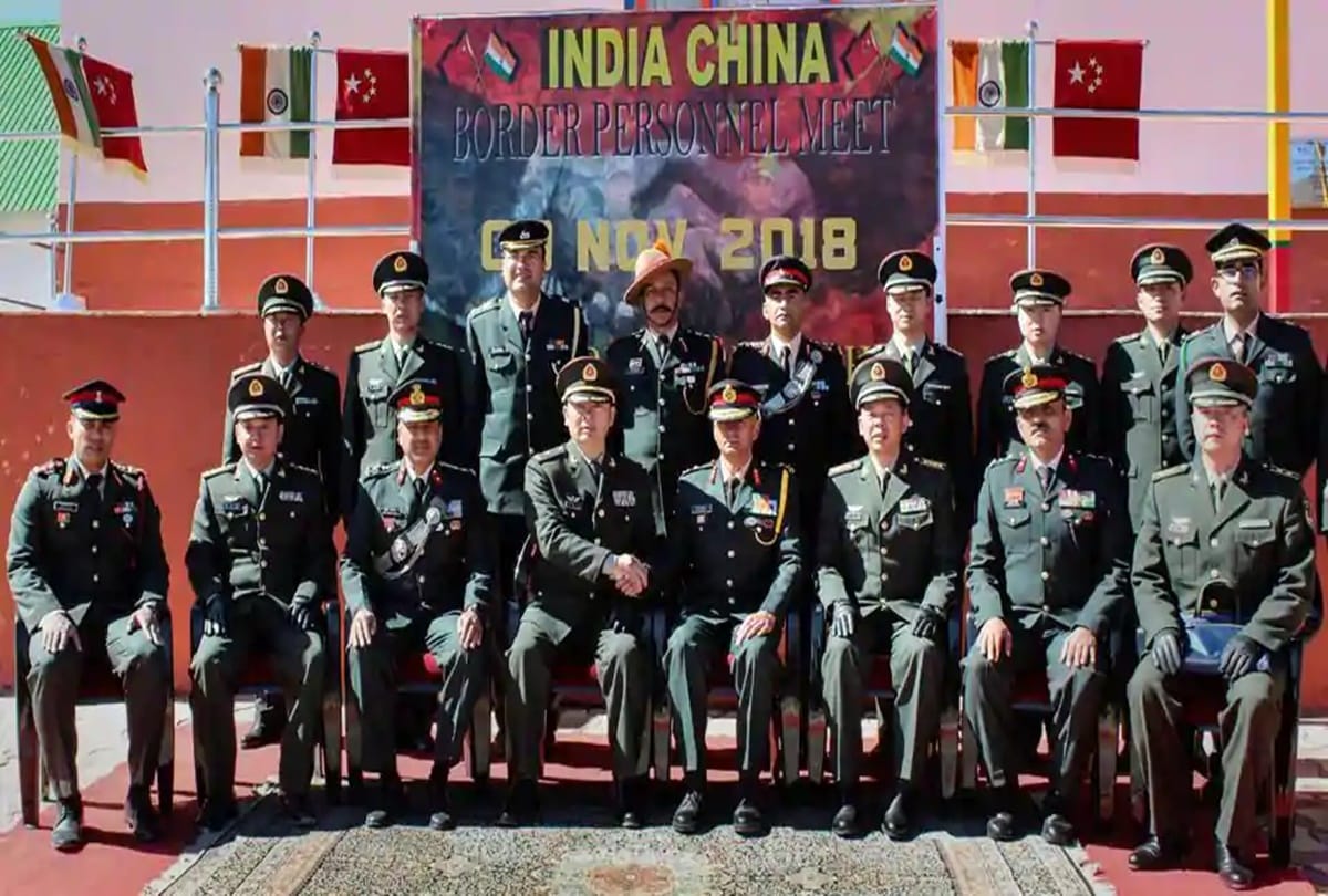 Indo china troops meet at arunachal pradesh to maintain peace and friendship