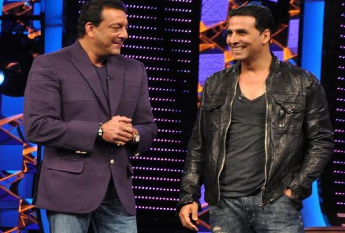 houseful 4 akshay kumar and sanjay dutt on shooting set