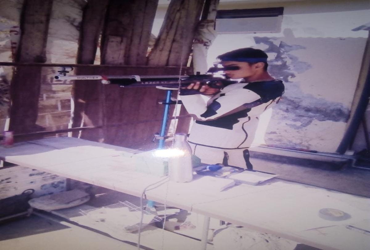 Aditya Singh Bijalwan will participate in national rifle shooting championship