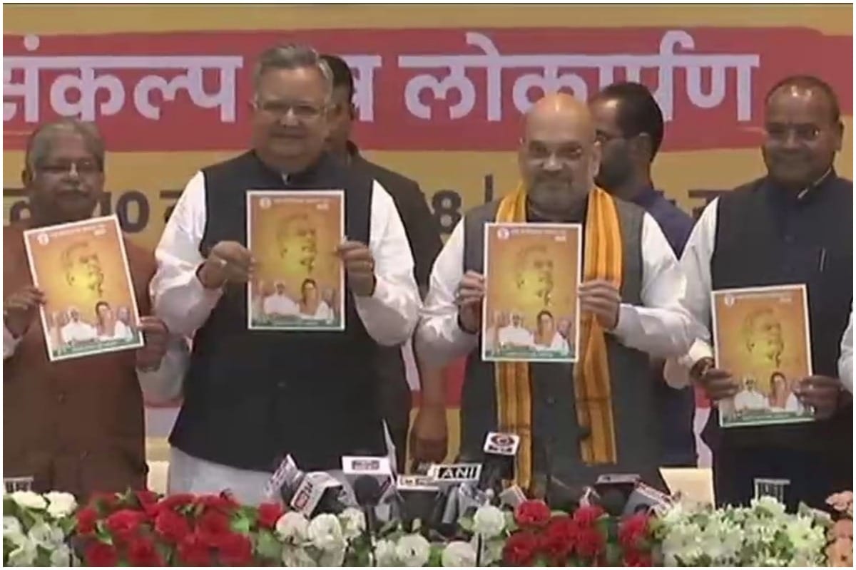 chhatisgarh assembly election 2018: Highlights of BJP sankalp patra