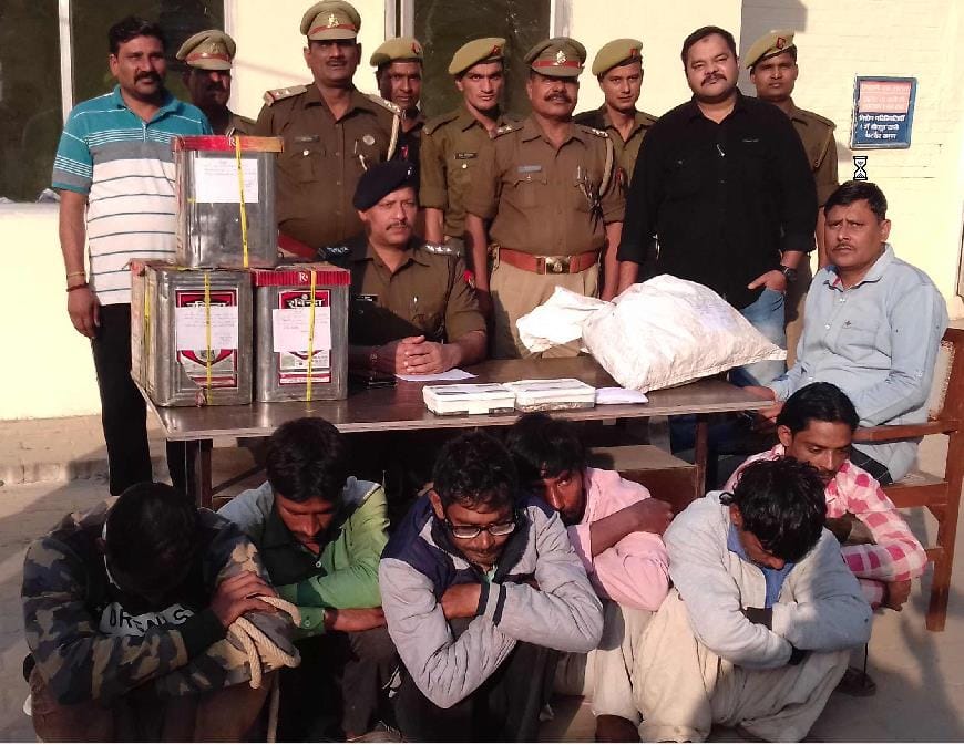 चोरी की तीन घटनाओं का खुलासा, छह गिरफ्तार