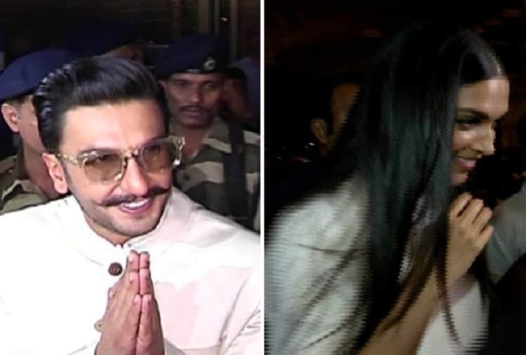 Ranveer Singh played Dilwale Dulhania Le Jayenge famous song for Deepika Padukone in Mumbai Airport