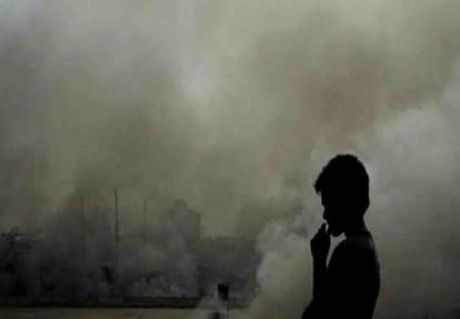 air pollution increased in kanpur city