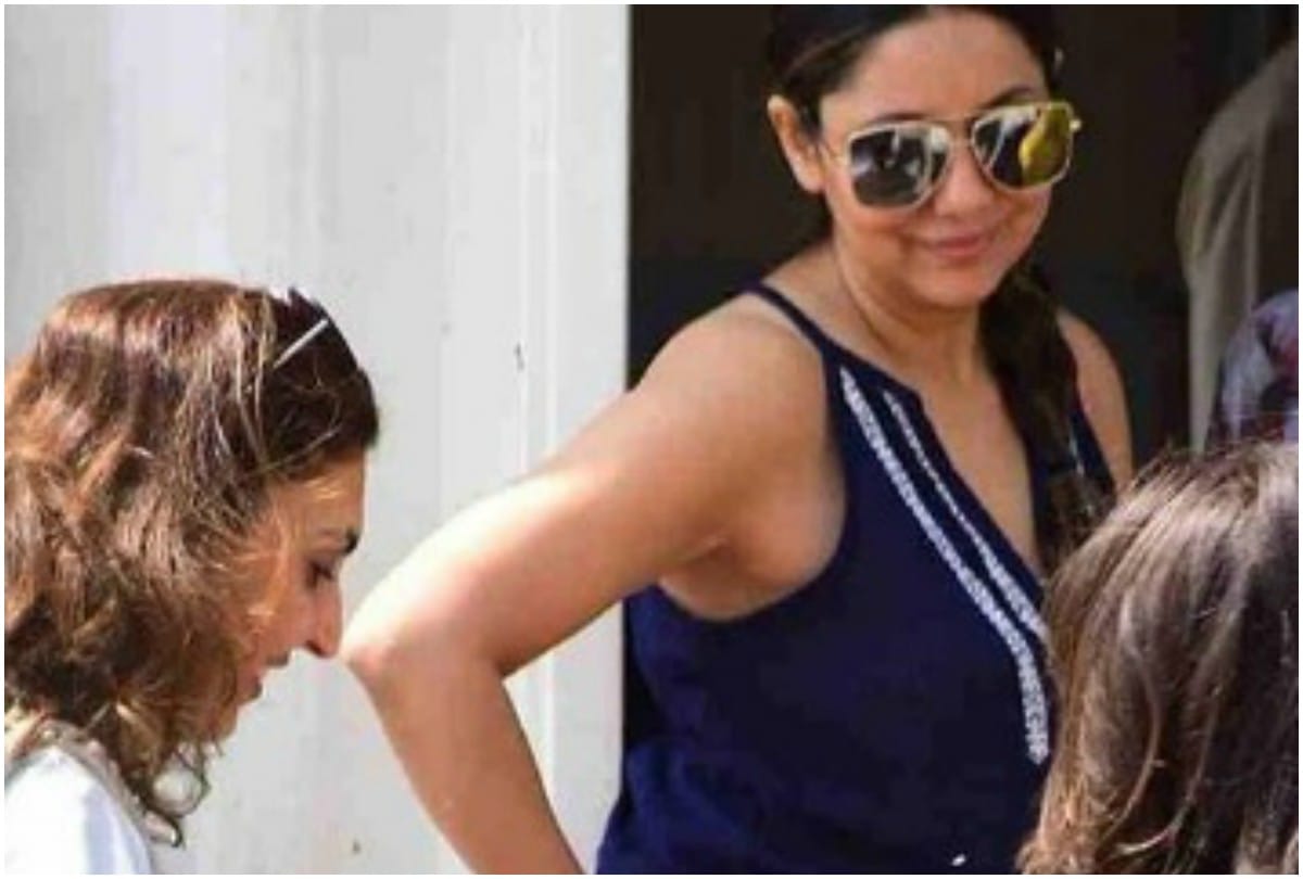 After Diwali Party AbRam and Gauri Khan enjoying beach party in Alibaug