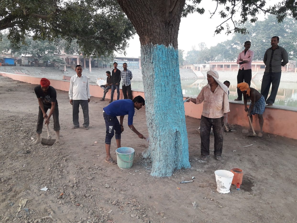 छठ पूजा की तैयारी तेज, पोखरों की हुई सफाई