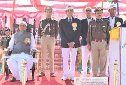 southern section dominated the first day of Police Sports Meet