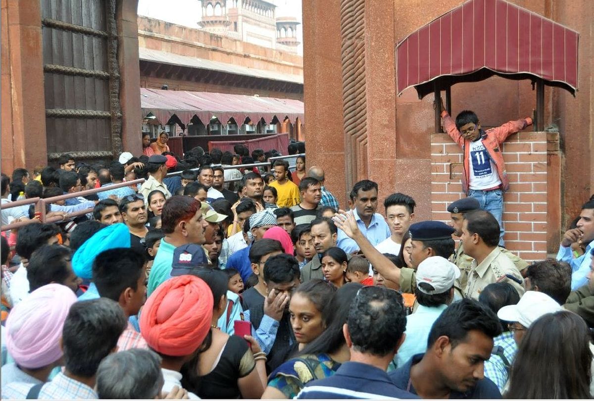taj mahal ticket price increase three time within three years