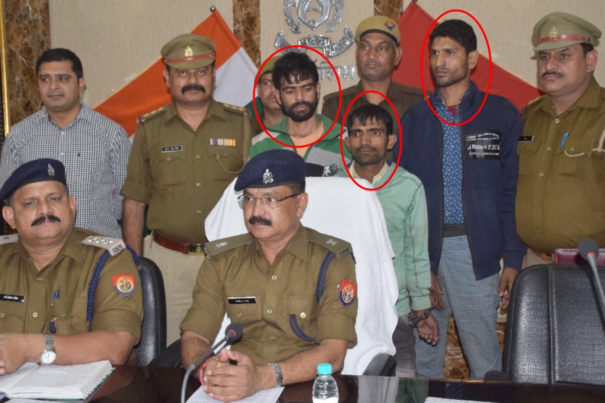 meerut  police disclose case of murder a friend on demanding money for goat