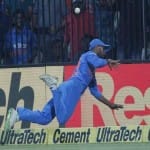 VIDEO: Shikhar Dhawan saves a six of Shai Hope's bat with sensational fielding effort