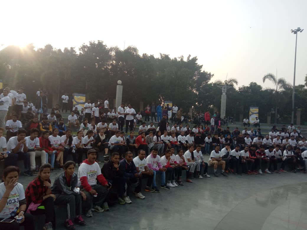 sravan win the first rank in city run marathon