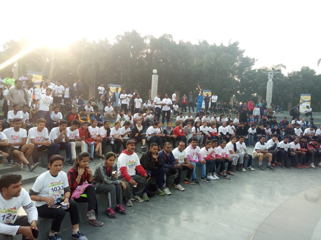 sravan win the first rank in city run marathon