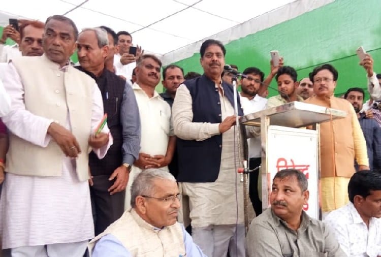 Ajay Chautala's rally in Narnaul of haryana