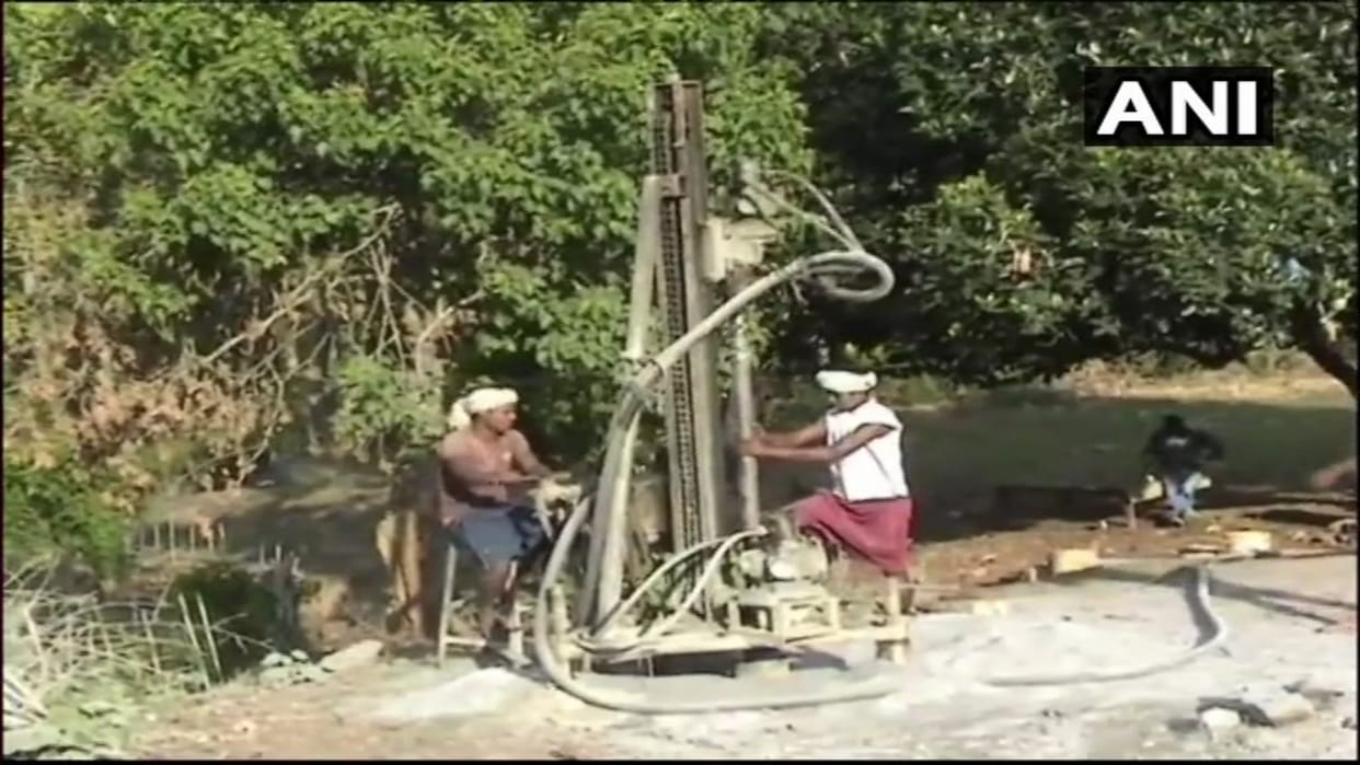 Boring vehicle reaches Jagir village for 1st time since independence in Jharkhand