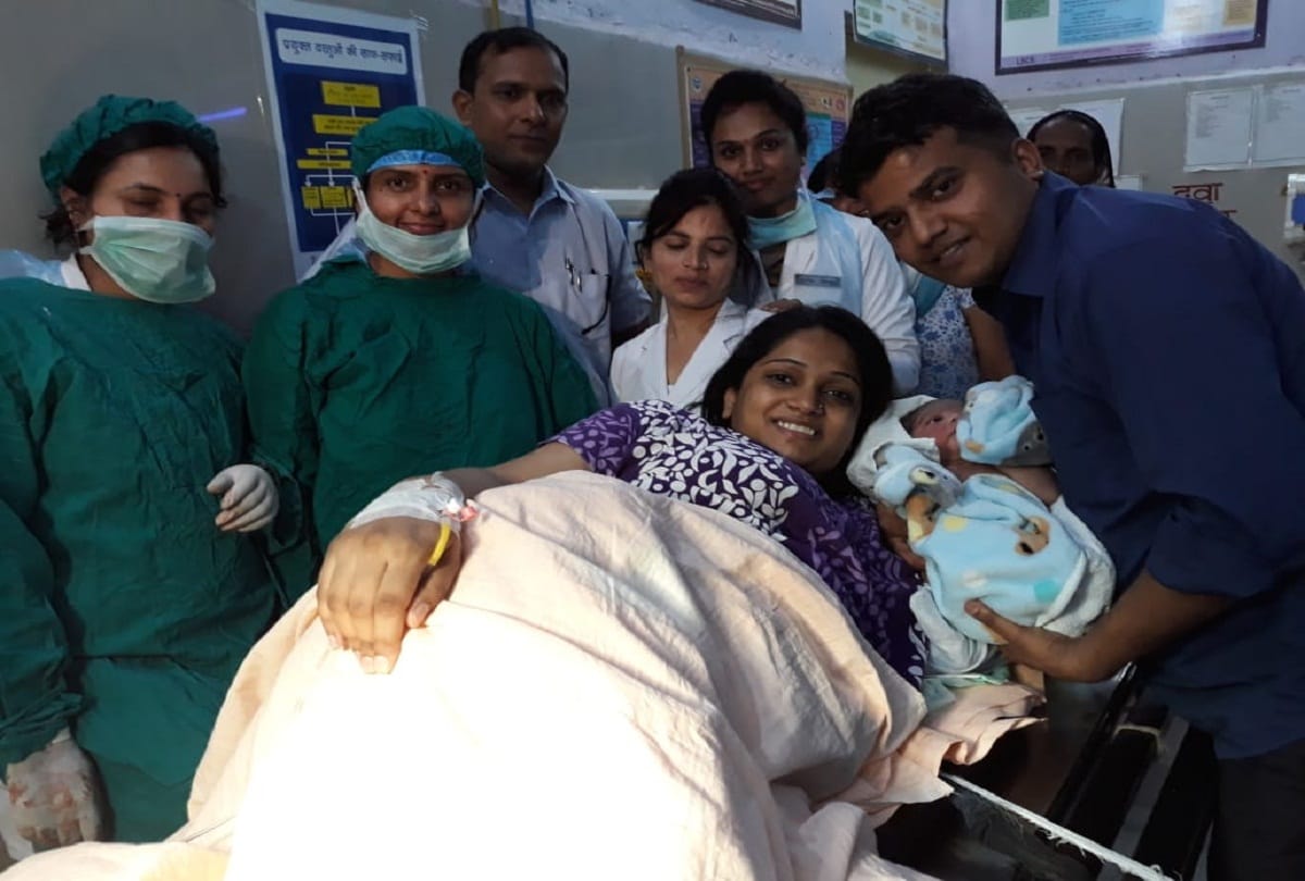 Kaushambi DM Manish Kumar wife has given birth to child under Prime Minister Safe Maternity Scheme