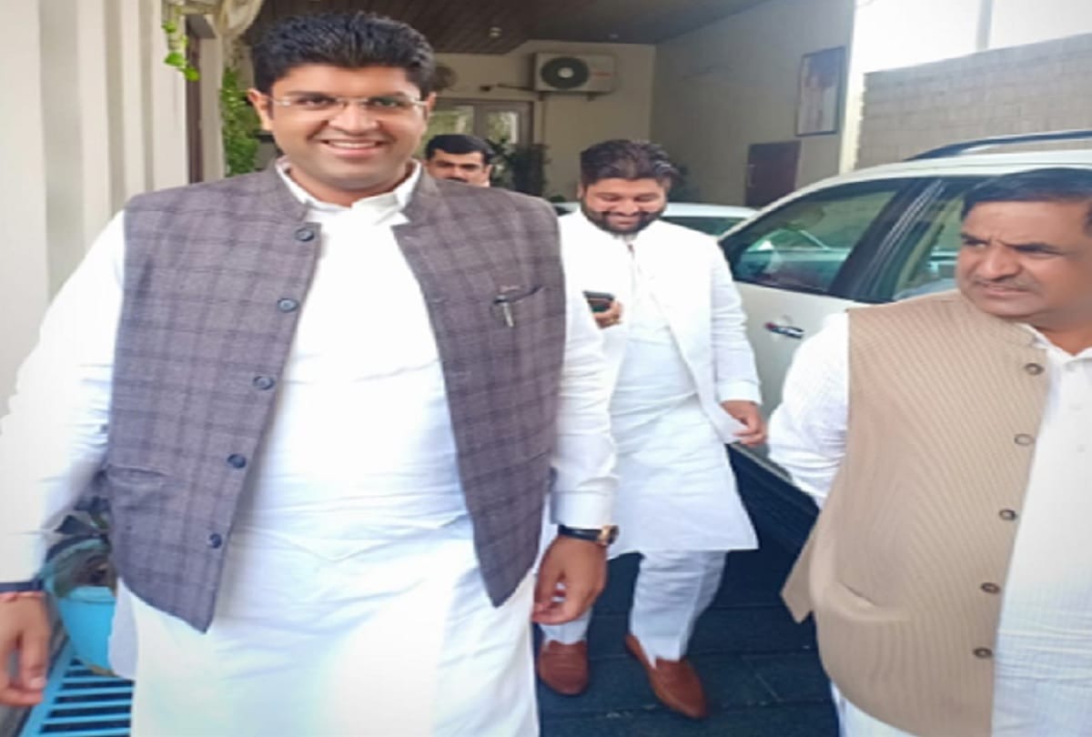 MP Dushyant Chautala's rally in Hisar of Haryana