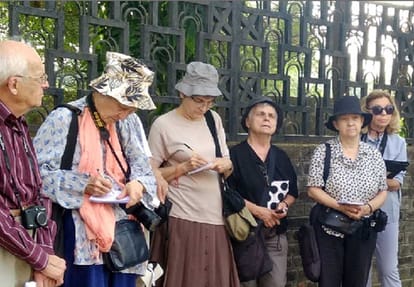 French tourist became astonished by magnificence of gupta age temples