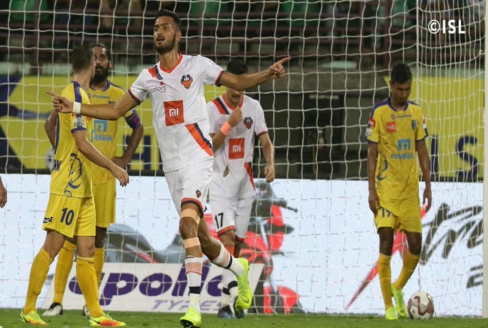 FC Goa beat Kerala Blasters by 3-1 in isl 2018