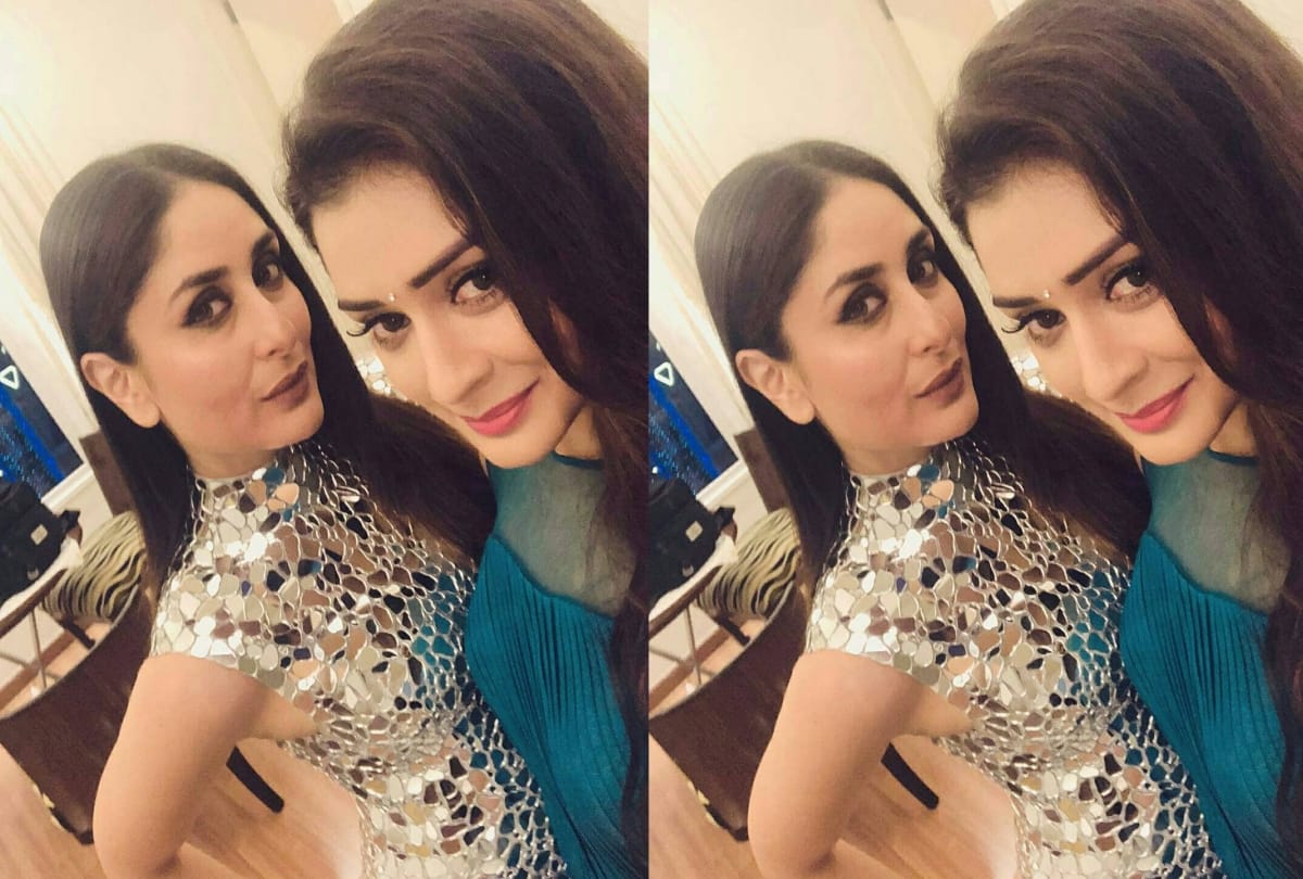 Kareena Kapoor Khan is too hot to handle in this silver mirror dress