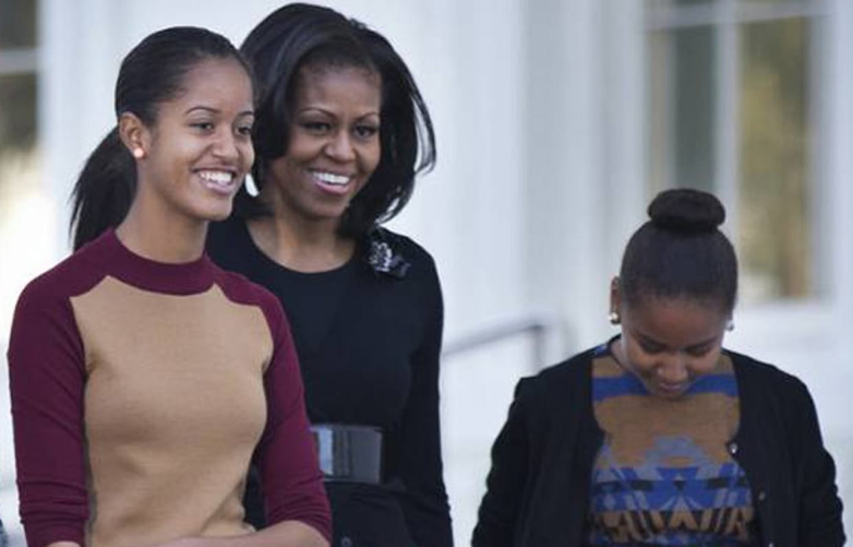 Michelle Obama says Both daughters born to IVF