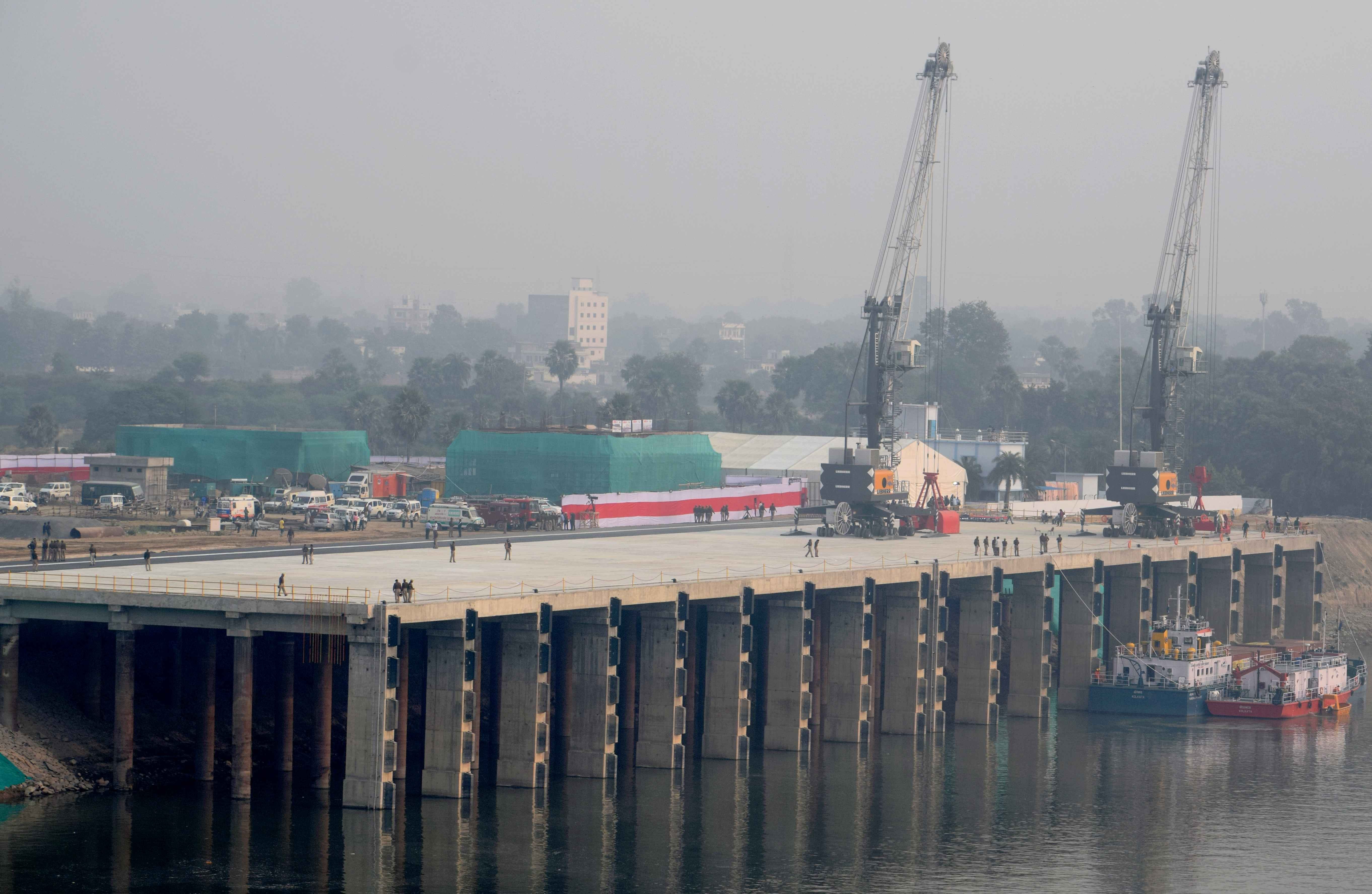 PM modi inaugrated indias first multi model terminal at varanasi