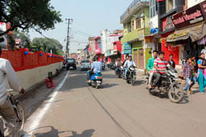 trafic jam became not a parking place