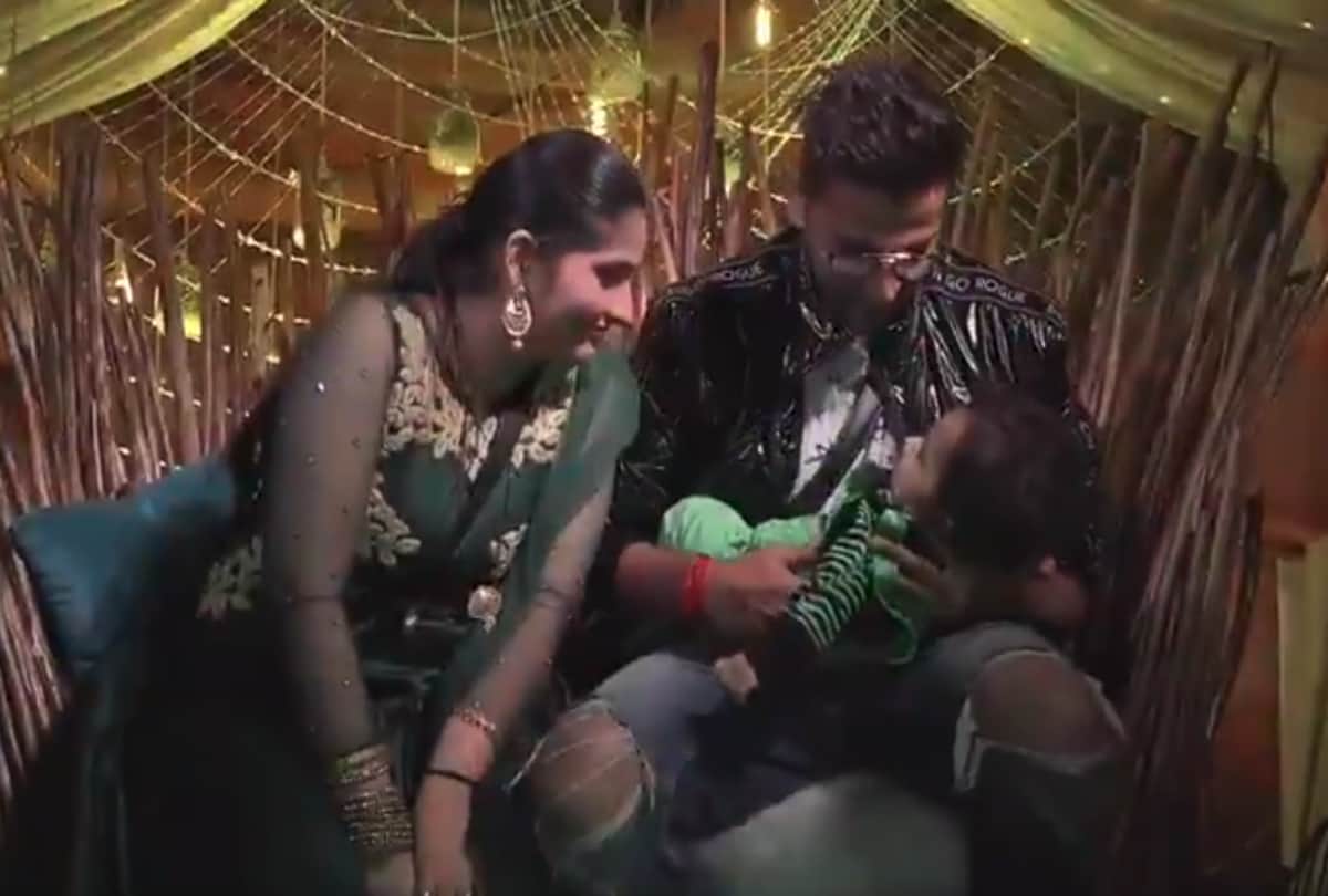 bigg boss 12 next week romil choudhary meets wife and son